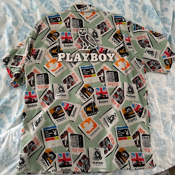 OVO X Playboy Silk Shirt - Picture 3 of 7